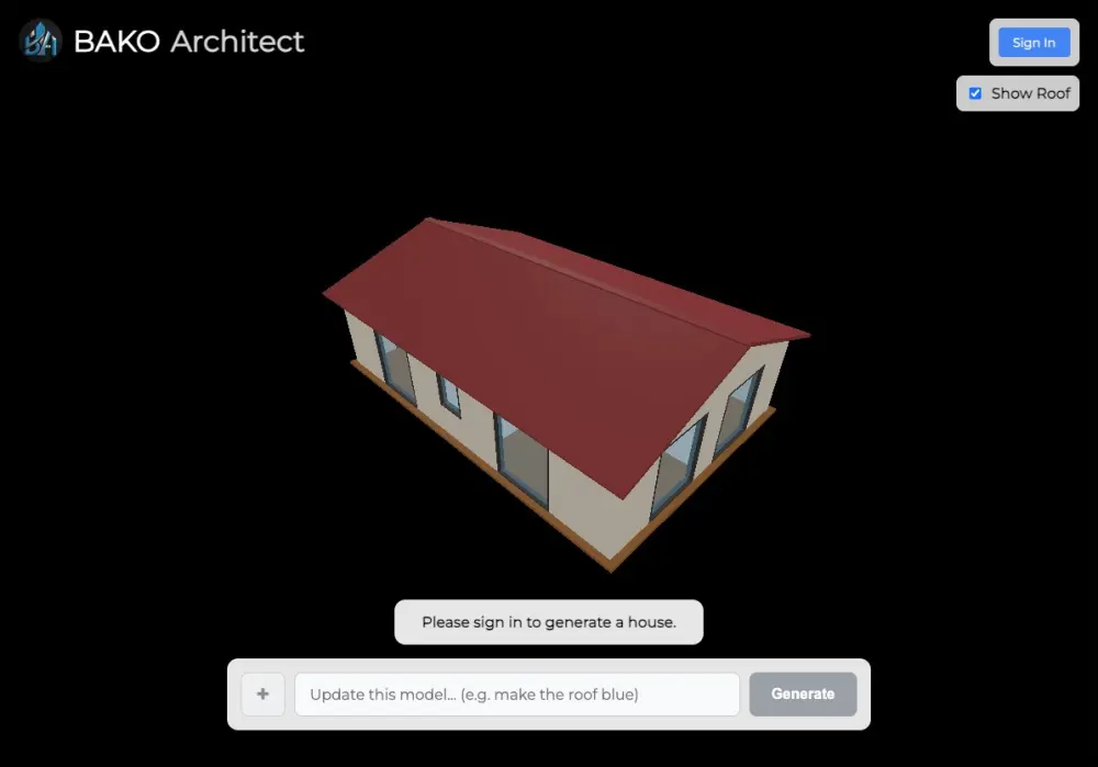 BAKO Architect UI